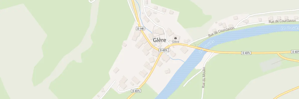 Plan du 3 Rue du Fossay à Glère