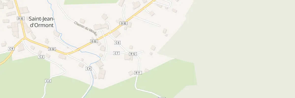 Plan du 13 Le Petit Village à Saint-Jean-d’Ormont
