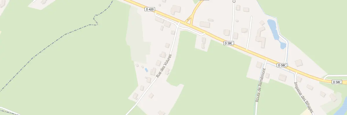 Plan du 5 Rue des Voivres à Remomeix