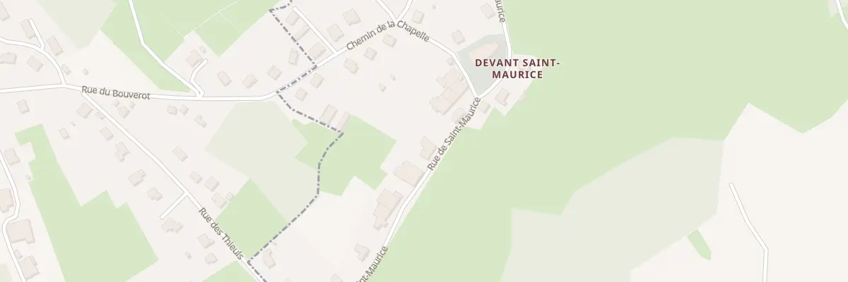 Plan du 9 Rue Saint Maurice à Vieux-Moulin