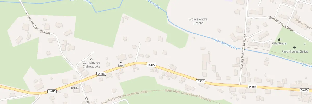 Plan du 42B Rue Eugène Mathis à Fraize