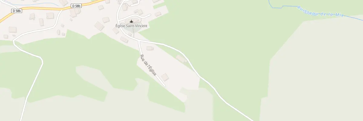 Plan du 16 Rue de l’Eglise à Entre-deux-Eaux