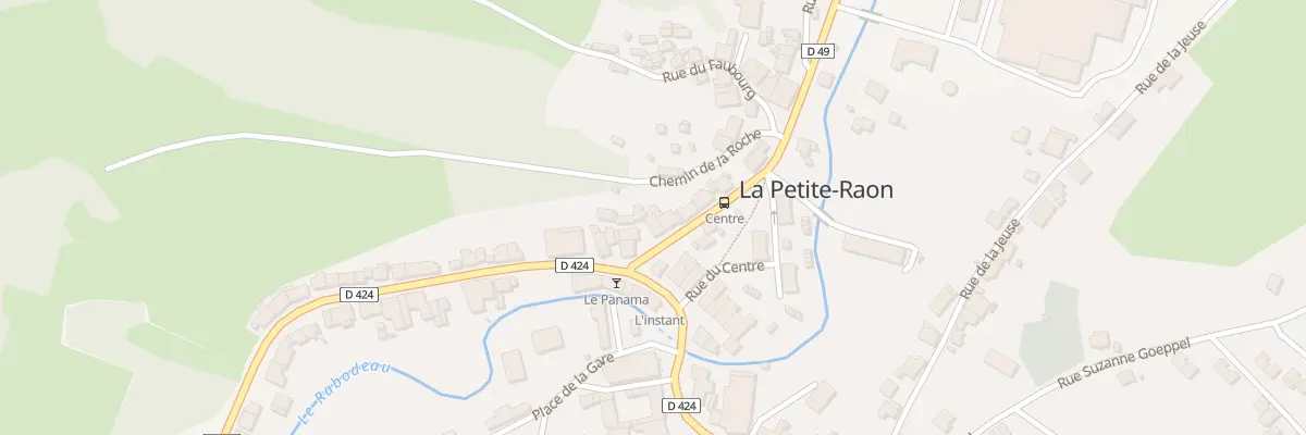 Plan du 8 Rue de Moussey à La Petite-Raon