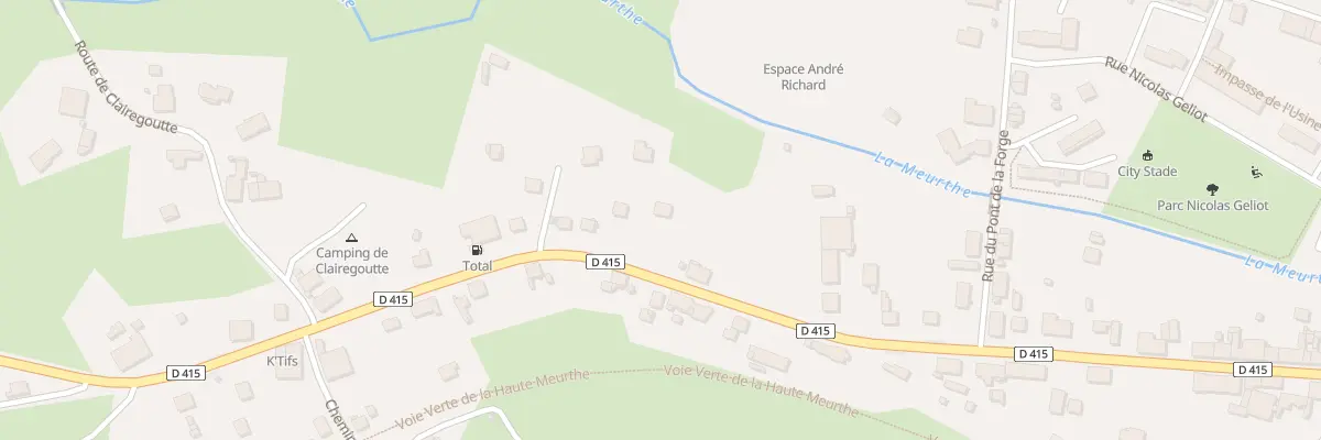 Plan du 42A Rue Eugène Mathis à Fraize