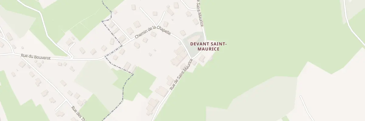 Plan du 5 Rue Saint Maurice à Vieux-Moulin