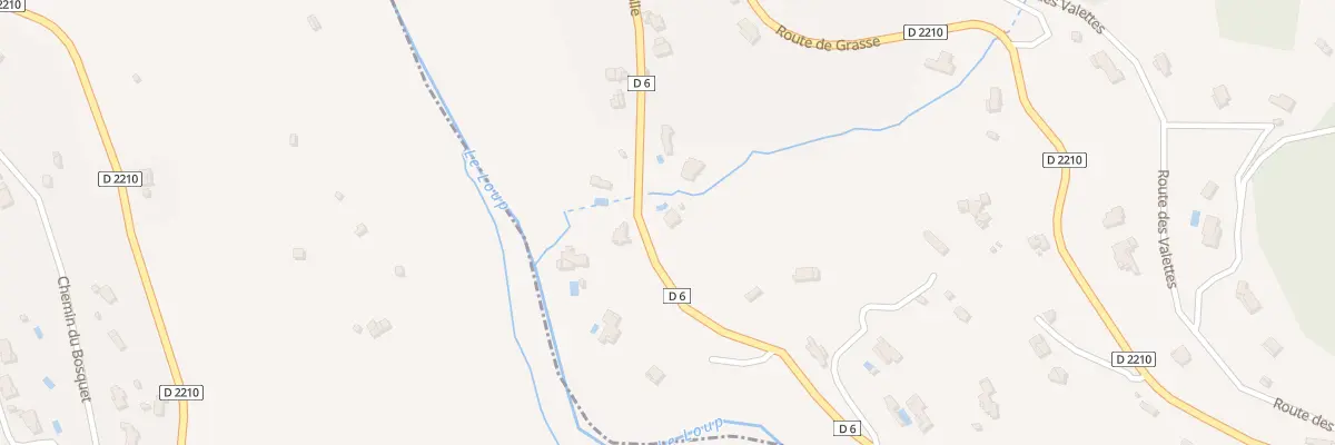 Plan du 875 Rte de la Colle à Tourrettes-sur-Loup