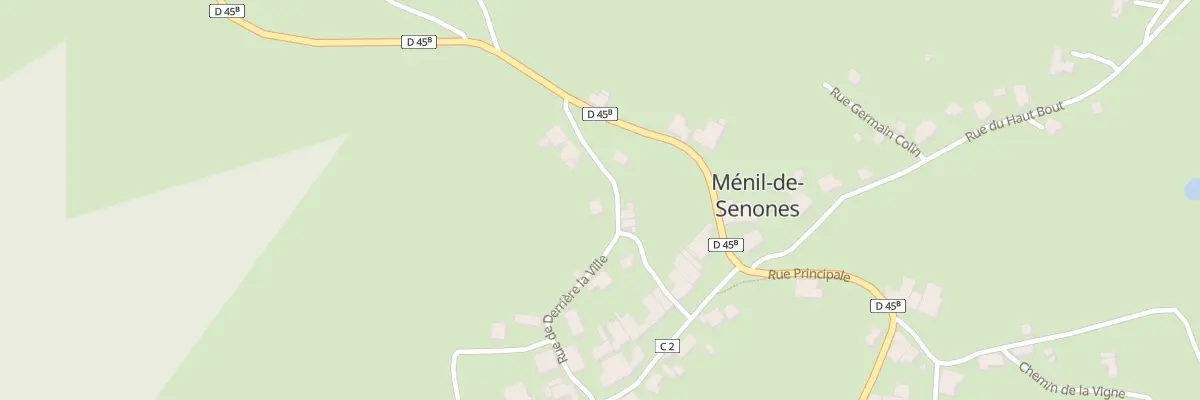 Plan du 7 Rue de Derriere La Ville à Ménil-de-Senones