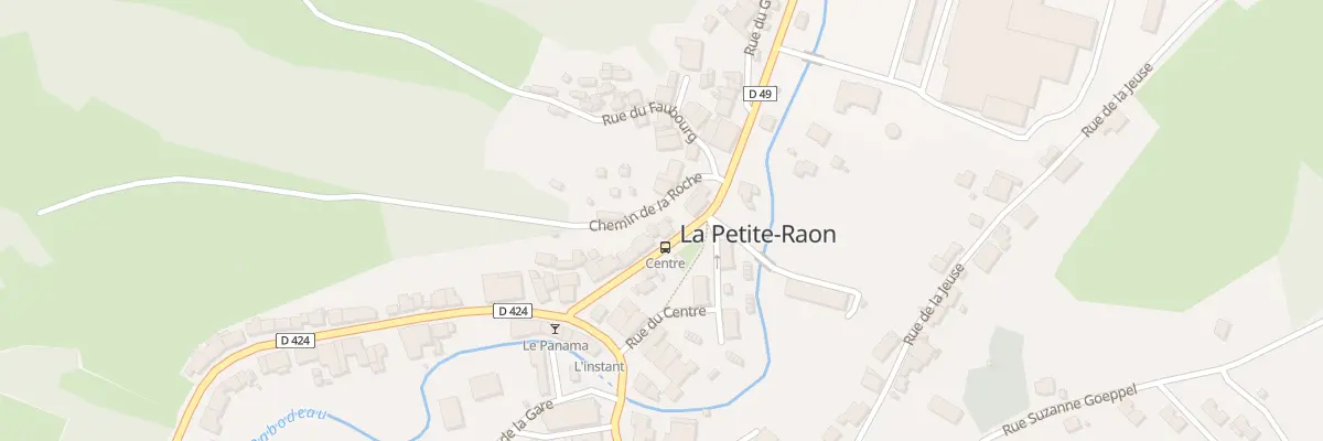 Plan du 13 Rue de Moussey à La Petite-Raon