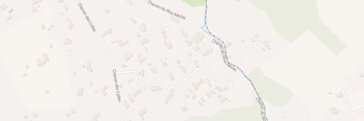 Plan du 510 Che du Riou Merlet à Châteauneuf-Grasse