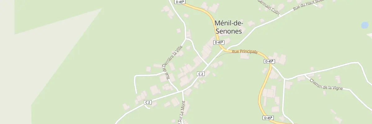 Plan du 11 Rue de la Mairie à Ménil-de-Senones