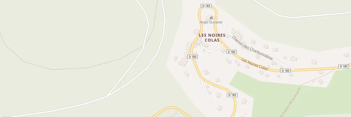 Plan du 12 Les Noires Colas à Bionville