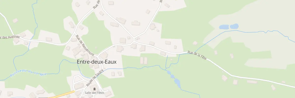 Plan du 2 Rue de la Fête à Entre-deux-Eaux