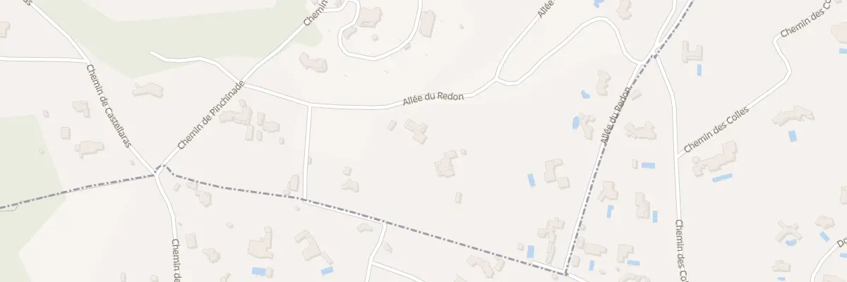 Plan du 505 All du Redon à Mouans-Sartoux