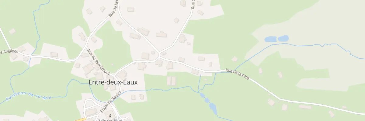 Plan du 3 Rue de la Fête à Entre-deux-Eaux