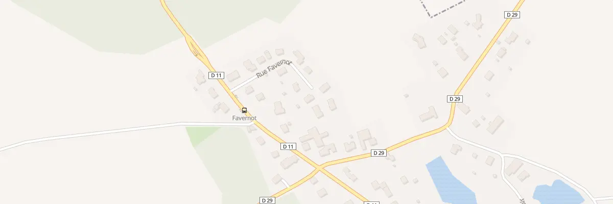 Plan du 8 Rue Favernot à Cunelières