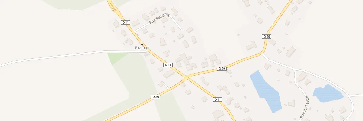 Plan de Champs de la Ville à Cunelières