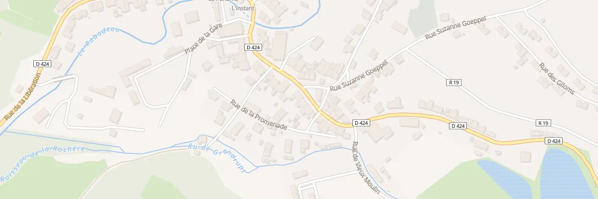 Plan du 16 Rue de la Déportation à La Petite-Raon
