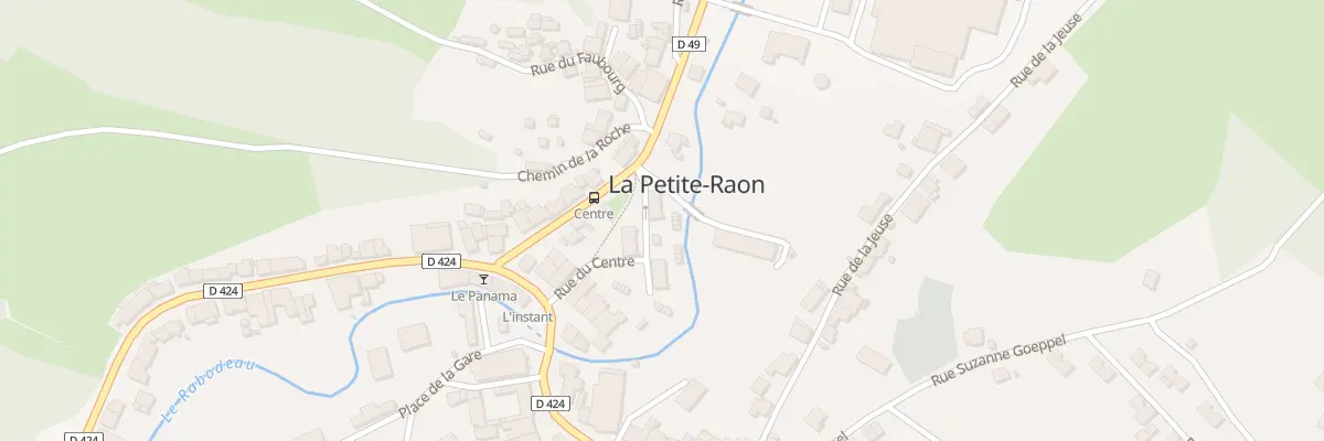 Plan du 12 Rue du Centre à La Petite-Raon