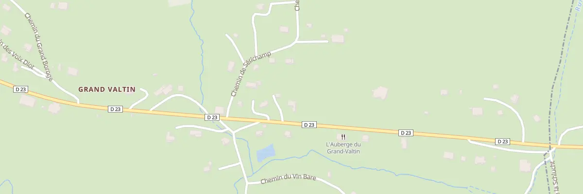Plan du 1357 Rte Departementale à Ban-sur-Meurthe-Clefcy