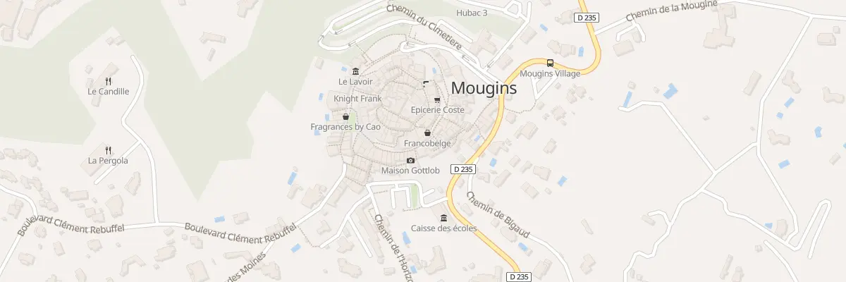 Plan du 95 Rue du Marechal Foch à Mougins
