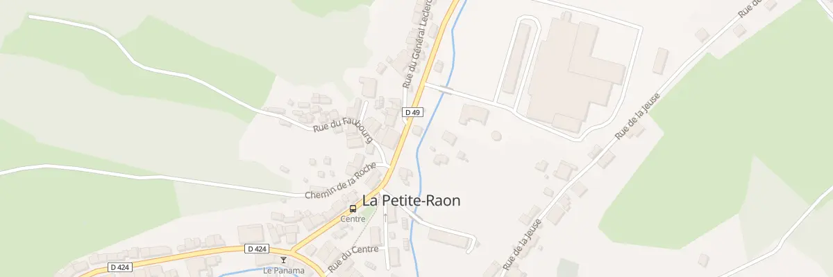Plan du 18 Rue de Moussey à La Petite-Raon