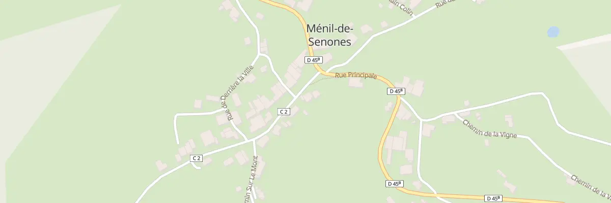 Plan du 6 Rue de la Mairie à Ménil-de-Senones