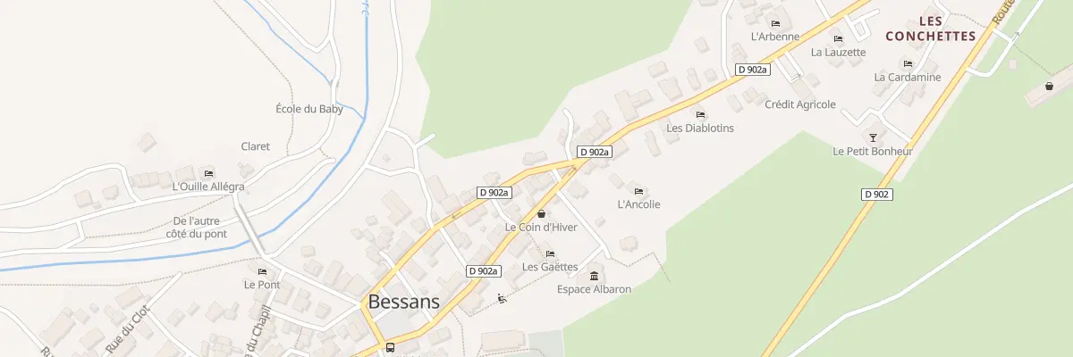 Plan du 5201B Rue du Petit Saint Jean à Bessans