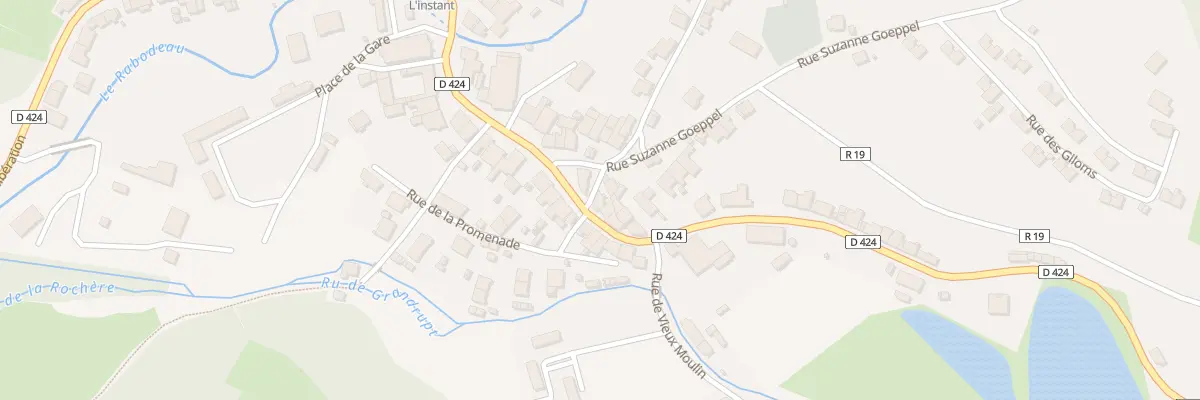 Plan du 11 Rue de la Déportation à La Petite-Raon