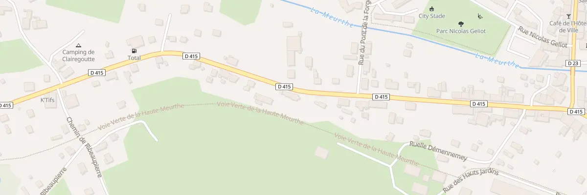 Plan du 27 Rue Eugène Mathis à Fraize