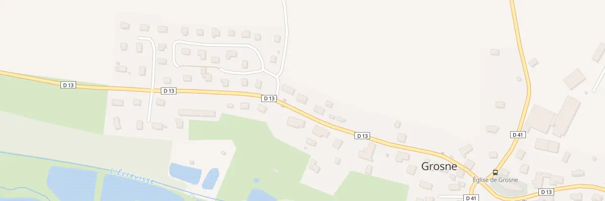 Plan du 28 Rue Charles de Gaulle à Grosne