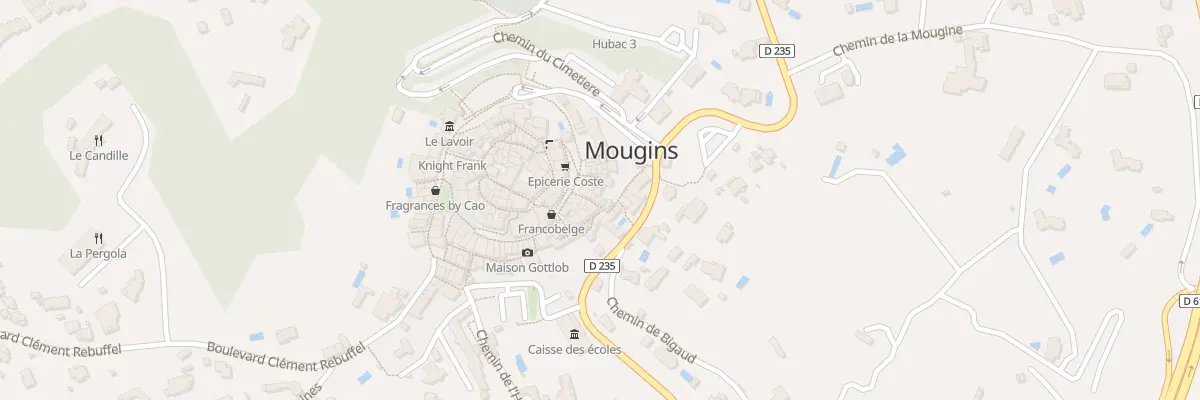 Plan du 19 Rue de la Glissade à Mougins