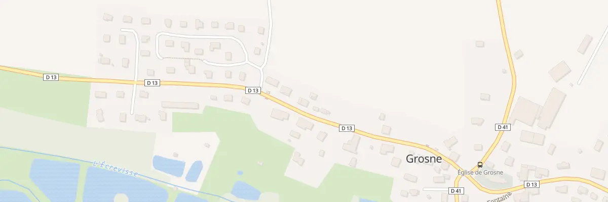 Plan du 26 Rue Charles de Gaulle à Grosne