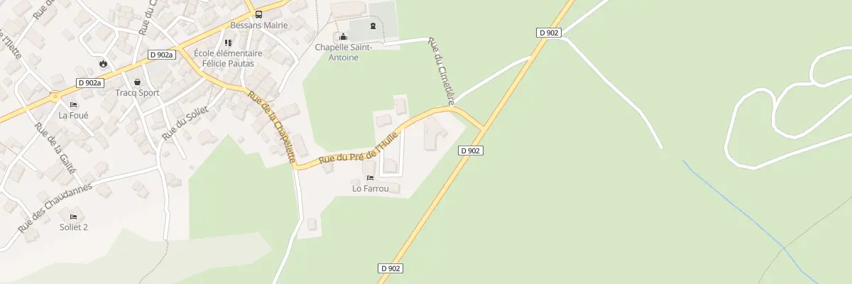 Plan de Pre de l’Huile à Bessans