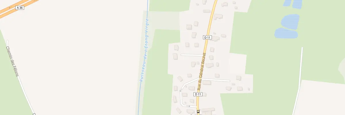 Plan du 5001 Rue du Général Beuret à Larivière