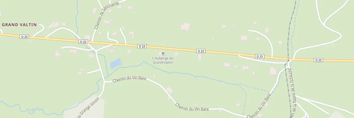 Plan du 1480 Rte Departementale à Ban-sur-Meurthe-Clefcy