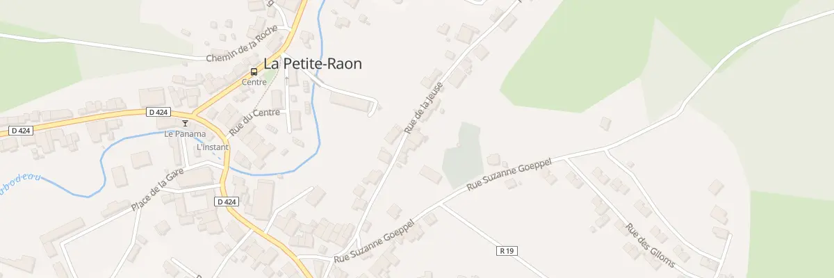Plan du 10 Rue de la Jeuse à La Petite-Raon