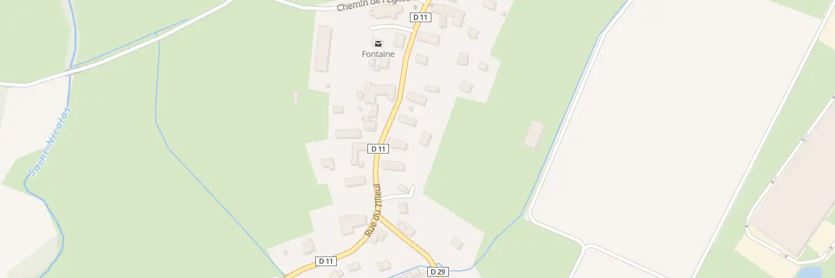 Plan du 9 Rue du Tilleul à Fontaine