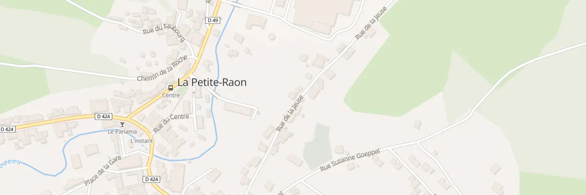 Plan du 11 Rue de la Jeuse à La Petite-Raon