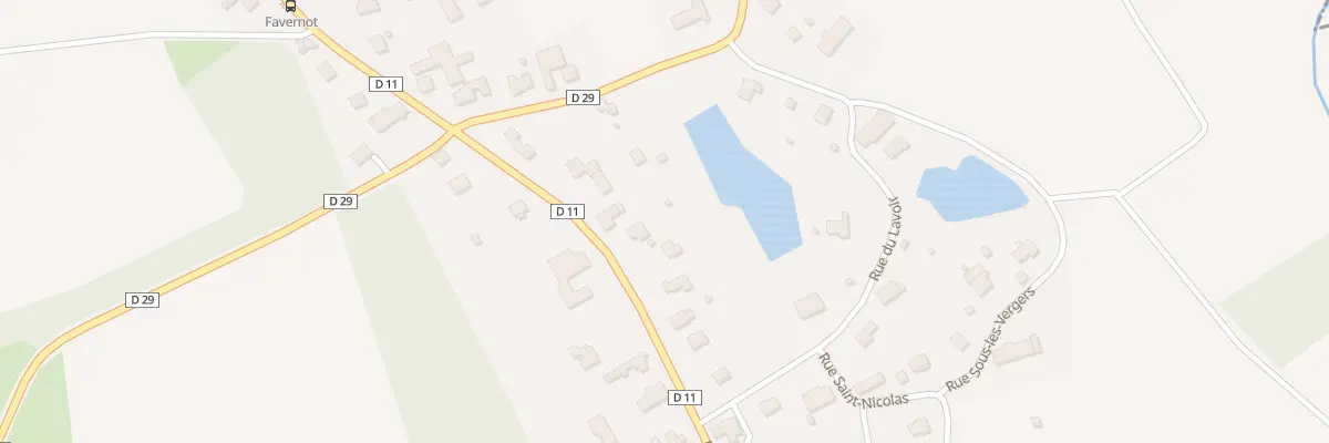 Plan du 13 Rue des Orgues à Cunelières
