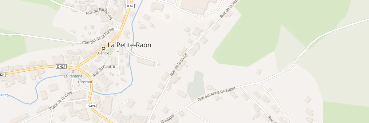 Plan du 14 Rue de la Jeuse à La Petite-Raon