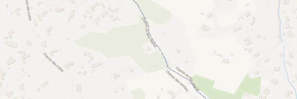 Plan du 812 Che du Riou Merlet à Châteauneuf-Grasse