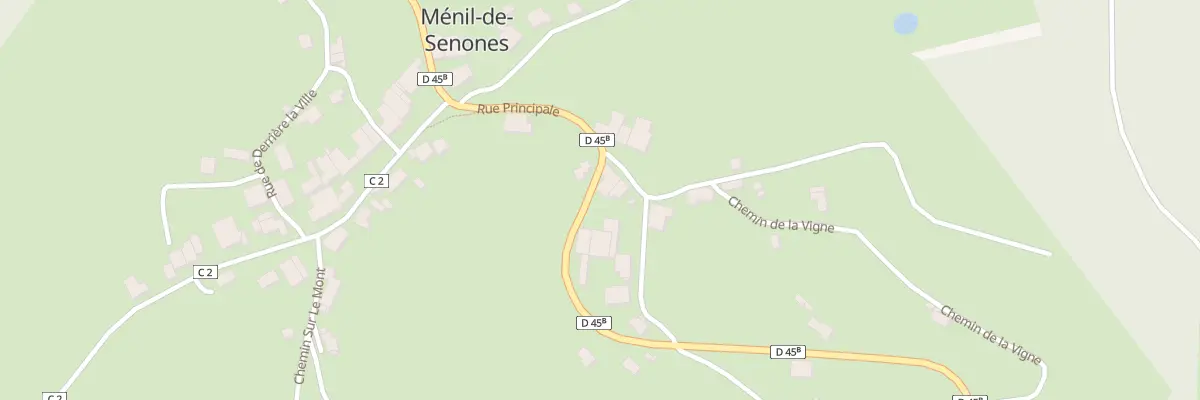 Plan du 2 Le Bout d’Houe à Ménil-de-Senones