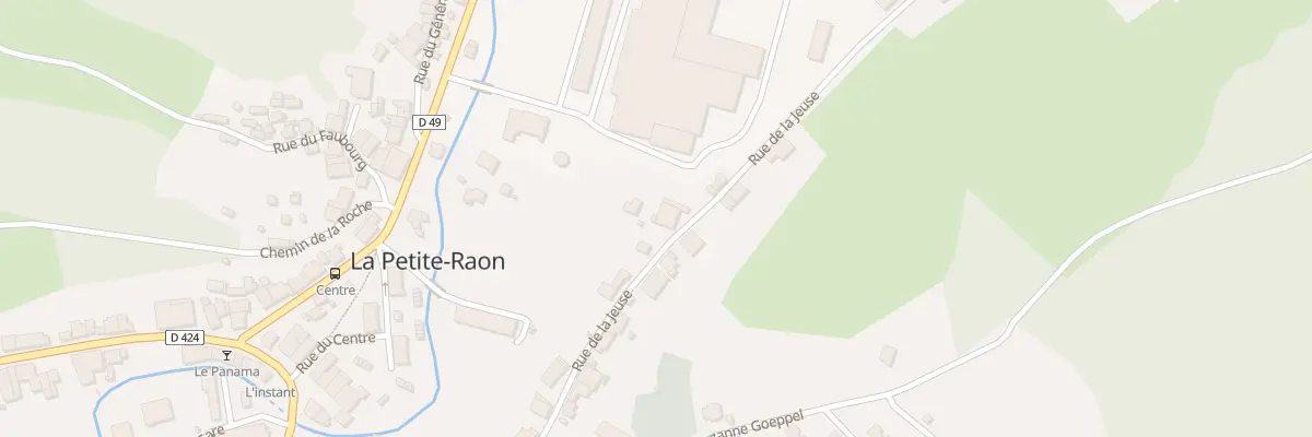 Plan du 15 Rue de la Jeuse à La Petite-Raon