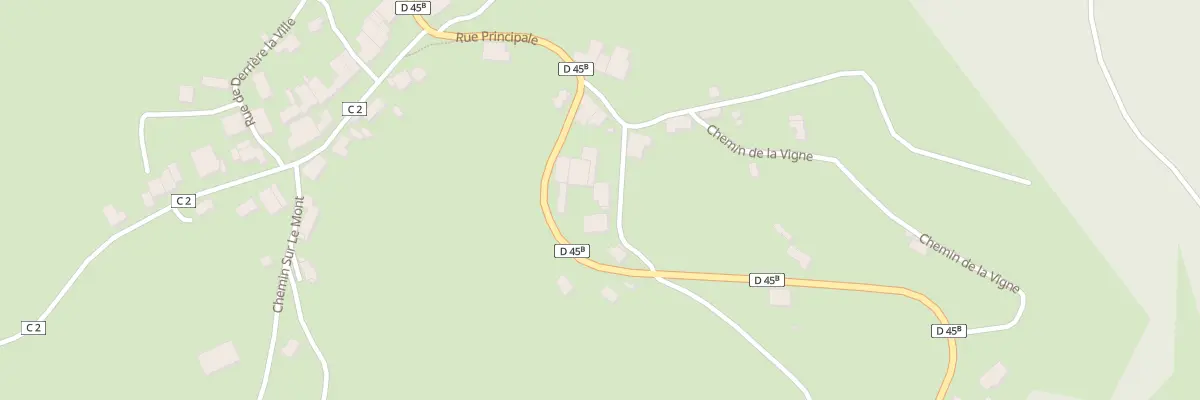 Plan du 8 Le Bout d’Houe à Ban-de-Sapt