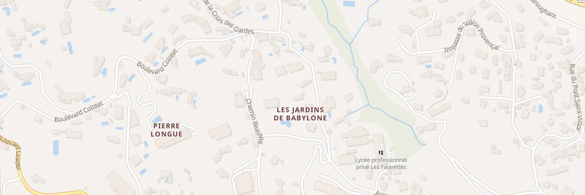 Plan du 47 Av Jean de Noailles à Cannes
