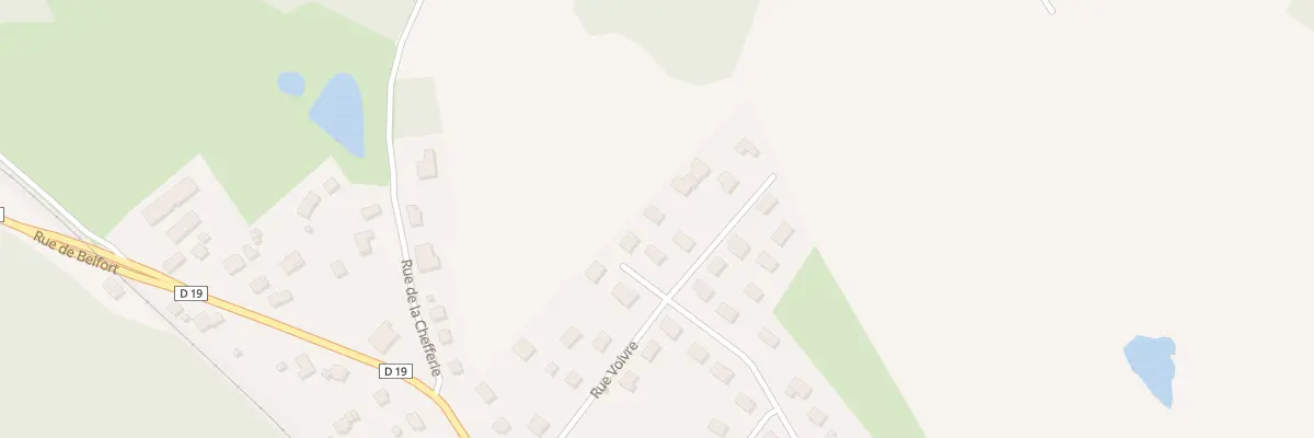 Plan du 21 Rue Voivre à Joncherey