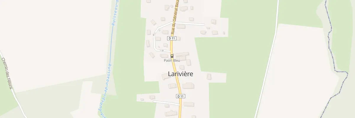 Plan du 20 Rue du Général Beuret à Larivière