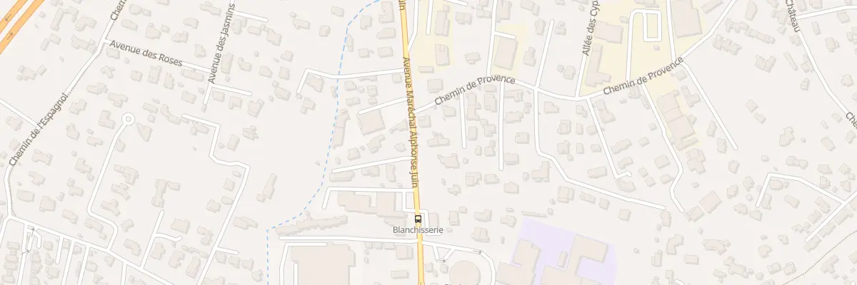 Plan du 2137 Av Mal Alphonse Juin à Mougins