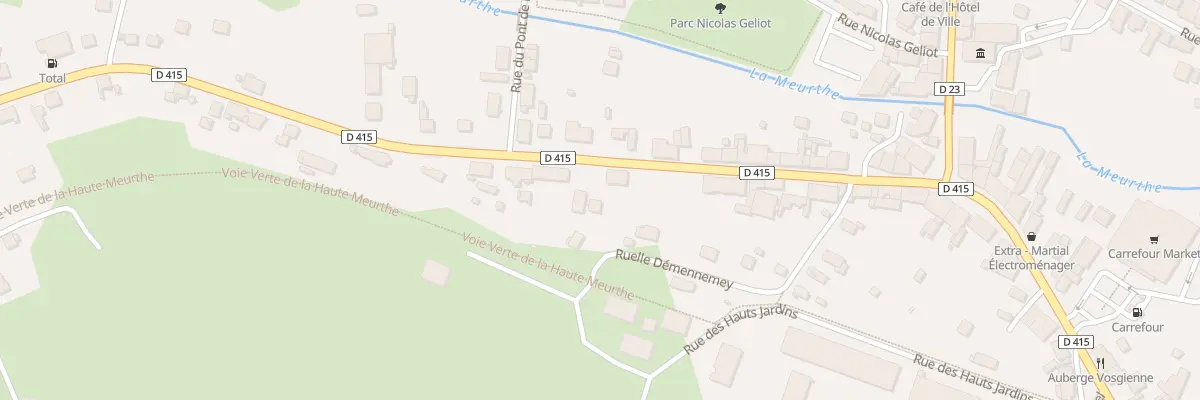 Plan du 17 Rue Eugène Mathis à Fraize