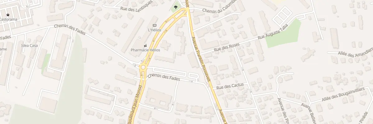 Plan du 99 Av Franklin Roosevelt au Cannet